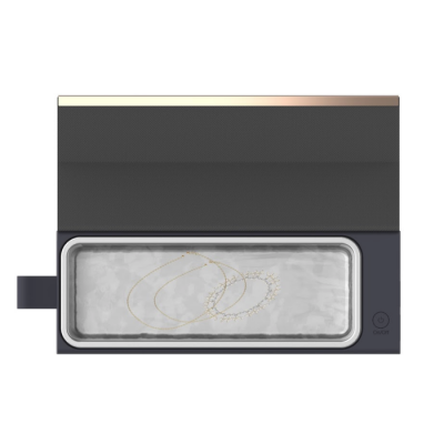 LUNON 可携式超声波清洗器 (电池版) 灰色