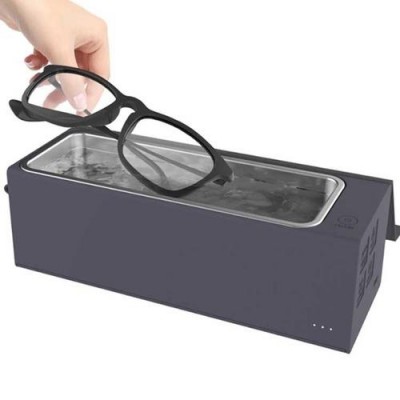 LUNON 可携式超声波清洗器 (电池版) 灰色