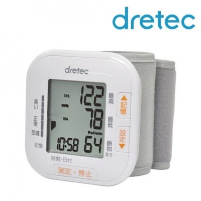 日本 DRETEC BM-103 腕式血压计