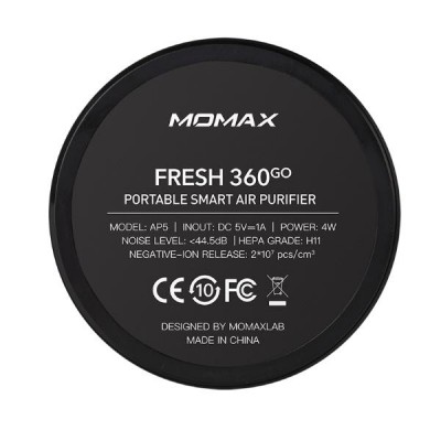 MOMAX Pure Go 智能便携空气清新机 AP5