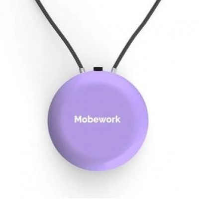 MOBEWORK Air Purifier V2 随身负离子净化器 (紫色)