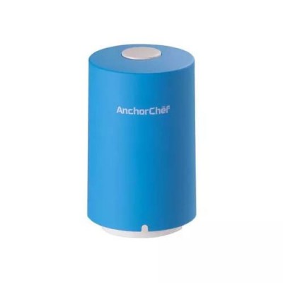 ANCHORCHEF 迷你 USB 真空机 (蓝色套装: 真空机1部＋22*28cm 食物袋5个)