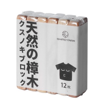 日式天然樟木条去异味防蟑螂12条装