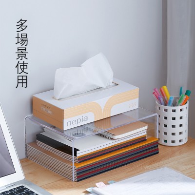 日式厨柜U型餐具分层收纳分隔架