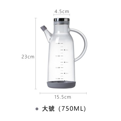 日式厨房用不锈钢盖油壶