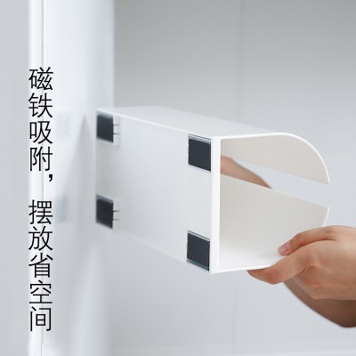 日本制like-it免打孔纸巾盒 (厨房丶洗手间均适用)