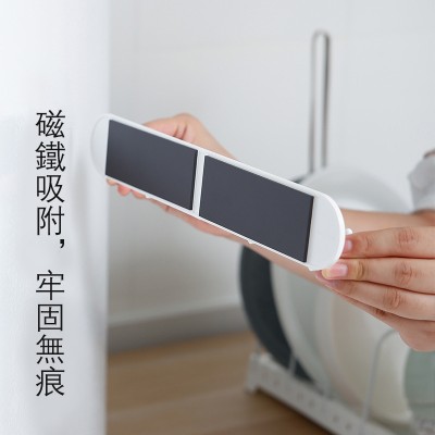 日本制like-it免打孔无痕五挂勾收纳架