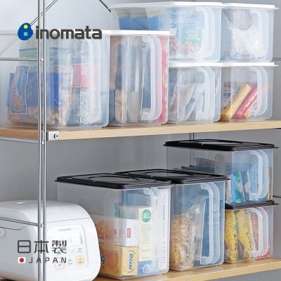 日本制inomata密封储物箱收纳箱 8L
