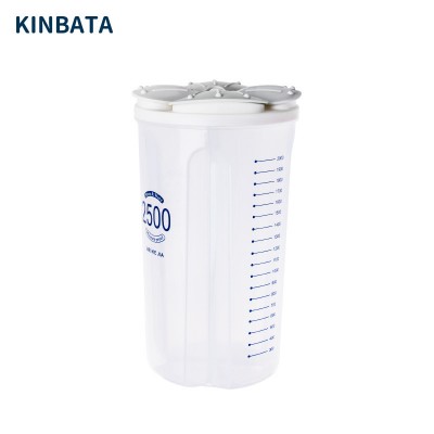日本KINBATA便利分格储物密封罐 五谷杂粮收纳盒储物罐