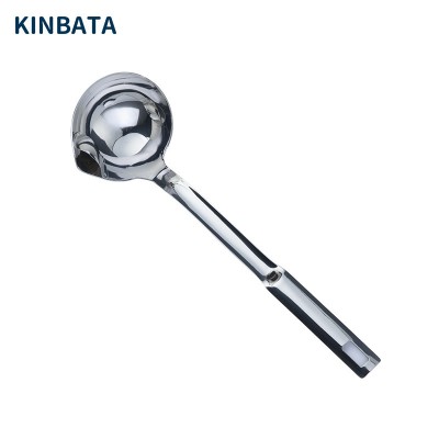 日本KINBATA不锈钢油汤分离滤汤勺
