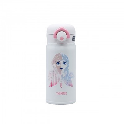 THERMOS 350毫升真空保温瓶 (冰雪奇缘2 - 安娜) 超轻