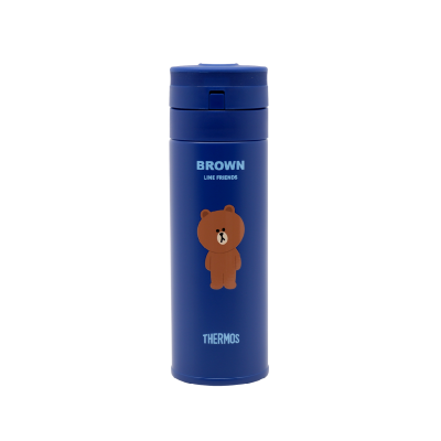 THERMOS 350毫升真空保温瓶 (Line Friends - Brown) 超轻