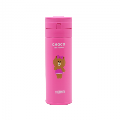THERMOS 350毫升真空保温瓶 (Line Friends - Choco) 超轻