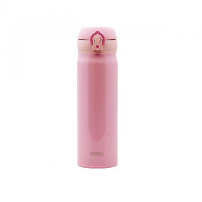 THERMOS 500毫升真空保温瓶 (粉红) 超轻