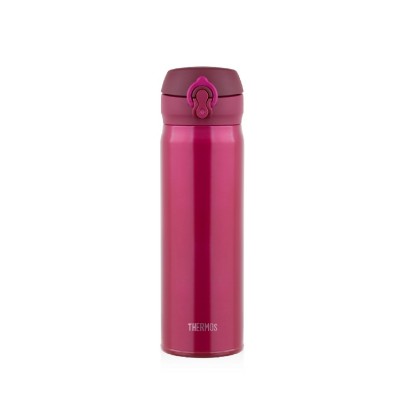 THERMOS 500毫升真空保温瓶 (莓红) 超轻