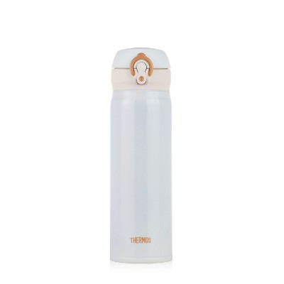 THERMOS 500毫升真空保温瓶 (奶油色) 超轻
