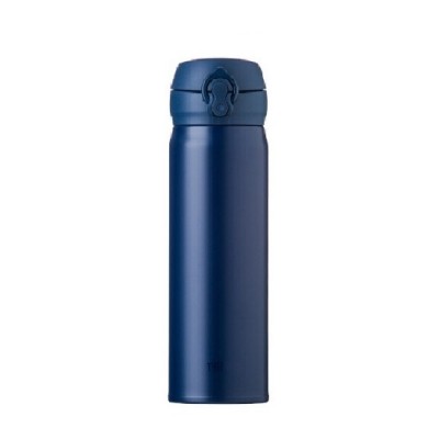 THERMOS 500毫升真空保温瓶 (深蓝) 超轻