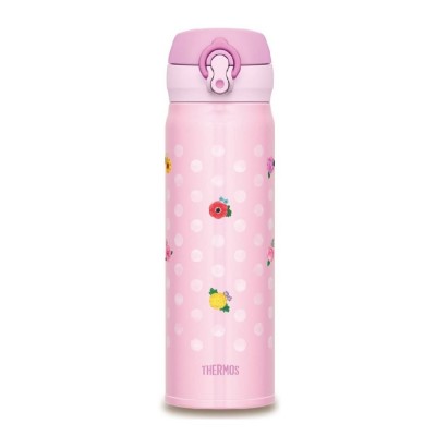 THERMOS 500毫升真空保温瓶 (粉红碎花) 超轻