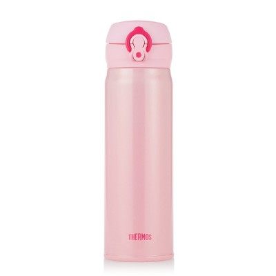 THERMOS 500毫升真空保温瓶 (粉红) 超轻
