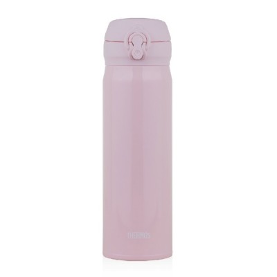 THERMOS 500毫升真空保温瓶 (樱花粉) 超轻
