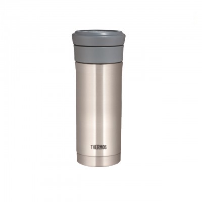 THERMOS 500毫升真空茶隔保温瓶 (银色) 连茶隔