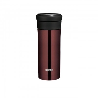 THERMOS 500毫升真空茶隔保温瓶 (棕色) 连茶隔
