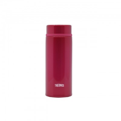 THERMOS 350毫升真空保温瓶 (草莓红) 超轻