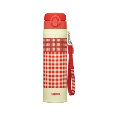 THERMOS 550毫升真空保温瓶 (橙红小格)