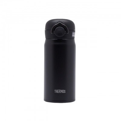 THERMOS 350毫升真空保温瓶 (哑黑) 超轻