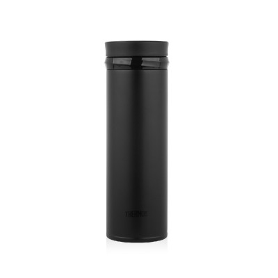 THERMOS 350毫升真空保温瓶 (亮黑色) 超轻