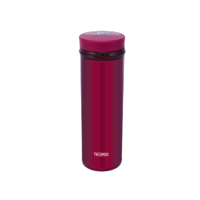 THERMOS 350毫升真空保温瓶 (金属红) 超轻
