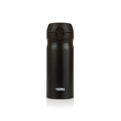 THERMOS 350毫升真空保温瓶 (哑黑) 超轻