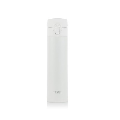 THERMOS 400毫升真空保温瓶 (哑白) 超轻