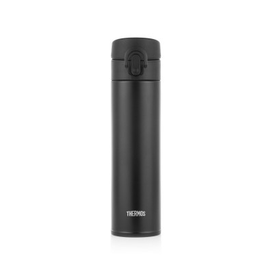 THERMOS 400毫升真空保温瓶 (哑黑) 超轻