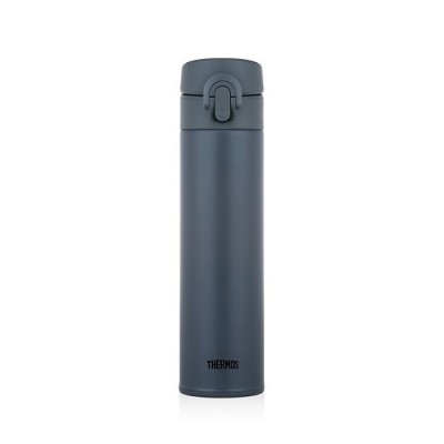 THERMOS 400毫升真空保温瓶 (雾面灰) 超轻