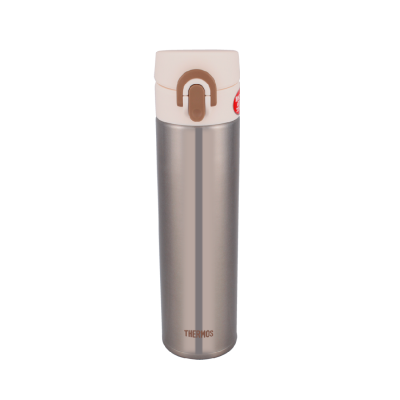 THERMOS 400毫升真空保温瓶 (银色) 超轻