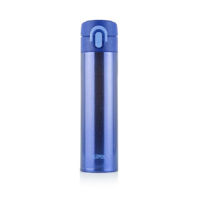 THERMOS 400毫升真空保温瓶 (蓝色) 超轻