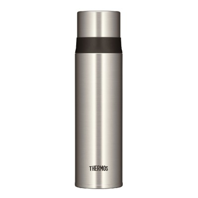 THERMOS 500毫升真空保温瓶 (不锈钢银)