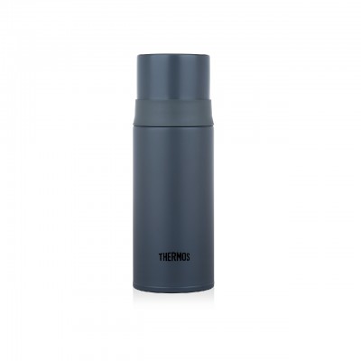 THERMOS 350毫升真空保温瓶 (雾面灰)