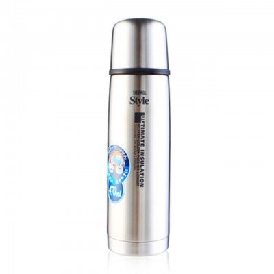 THERMOS 470毫升真空保温瓶 (不锈钢银)