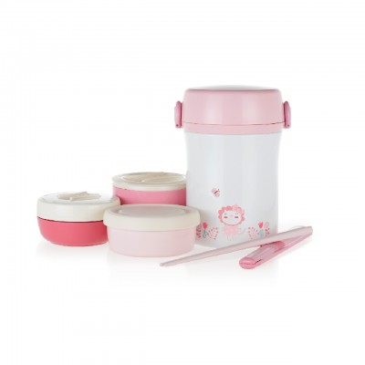 THERMOS 800毫升真空便当盒 (小狮子)