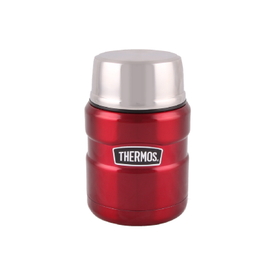THERMOS 470毫升真空焖烧罐 (鲜红色)