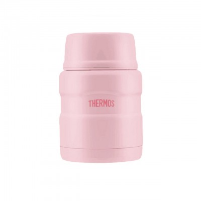 THERMOS 470毫升真空焖烧罐 (粉红)