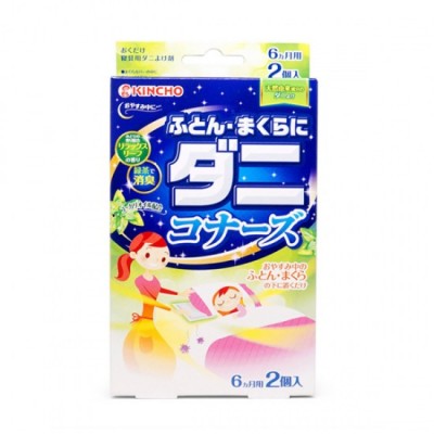 金鸟 树叶清香驱螨垫 (被铺用 - 180日长效) 2片装 39g