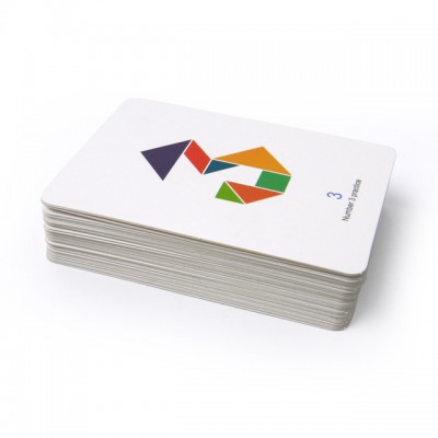 MIDEER 儿童桌面游戏创意七巧板益智木质玩具趣味拼图